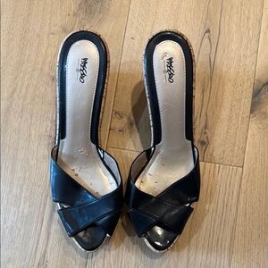 Mossimo Supply Co. Black Women's Sandals